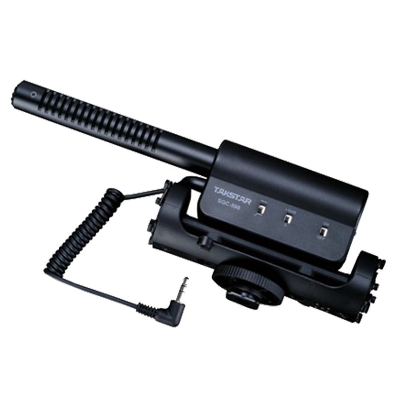 TAKSTAR SGC-598 Microfono de condensador para camaras de video y fotografia