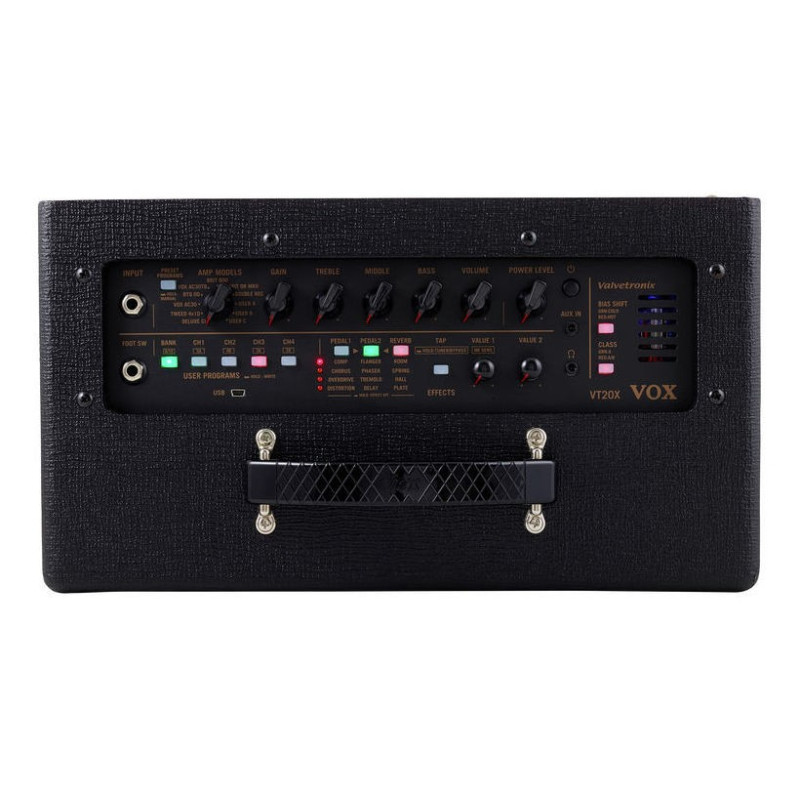 VOX VT20 Amplificador de 15w con efectos y modelado para guitarra eléctrica