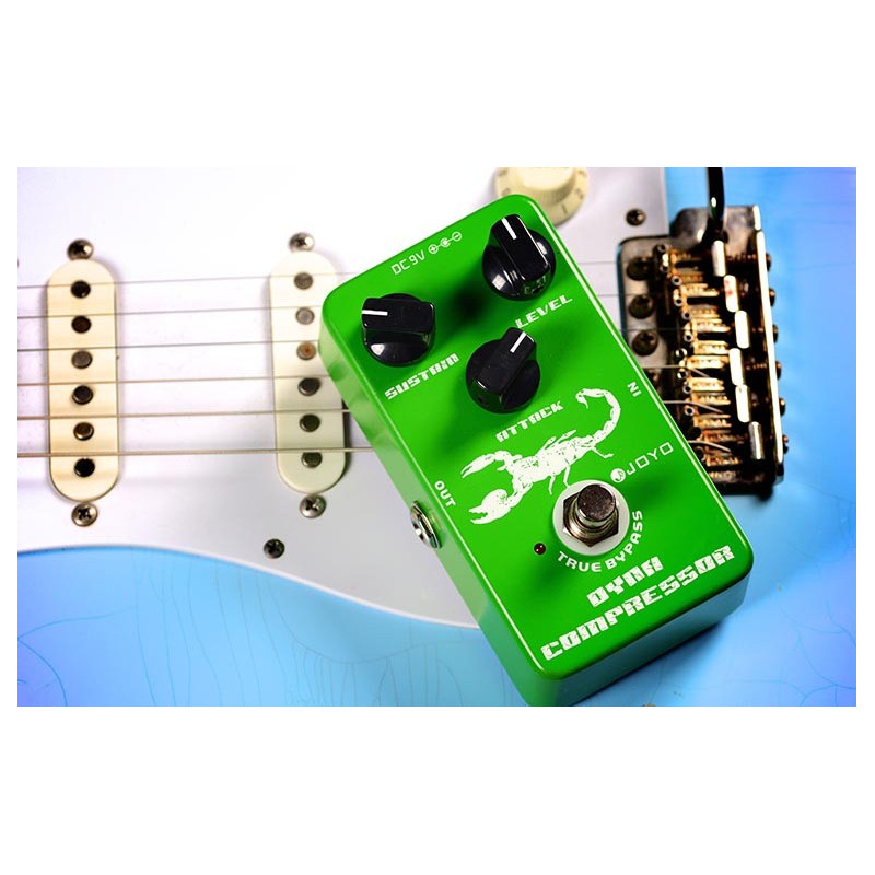 JOYO JF10 DYNA COMPRESSOR Pedal de compresion y sustain para guitarra electrica