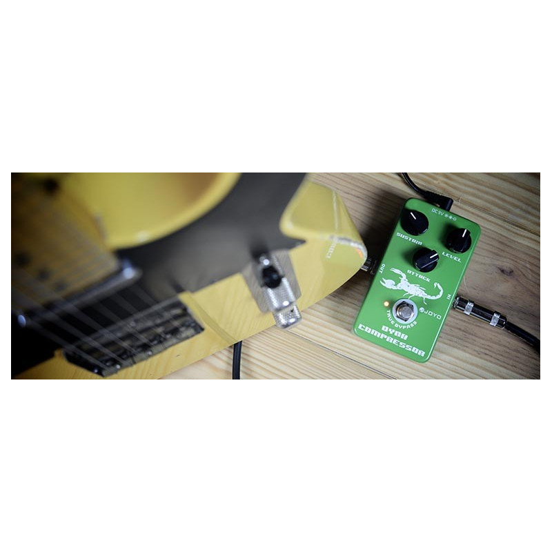 JOYO JF10 DYNA COMPRESSOR Pedal de compresion y sustain para guitarra electrica