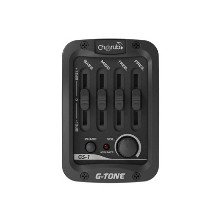 CHERUB GS1 Microfono activo para Guitarra Electro Acustica con 4 bandas