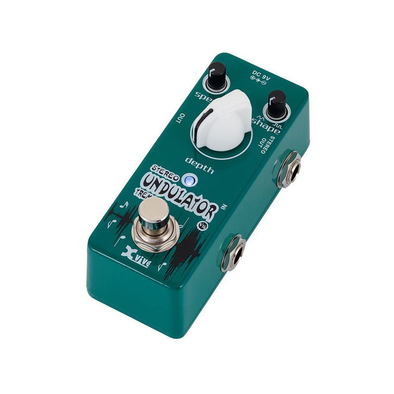 XVIVE V16 UNDULATOR Pedal tremolo para guitarra electrica circuito true bypass