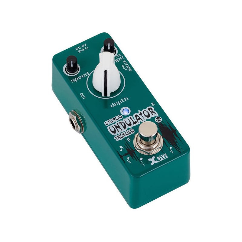 XVIVE V16 UNDULATOR Pedal tremolo para guitarra electrica circuito true bypass