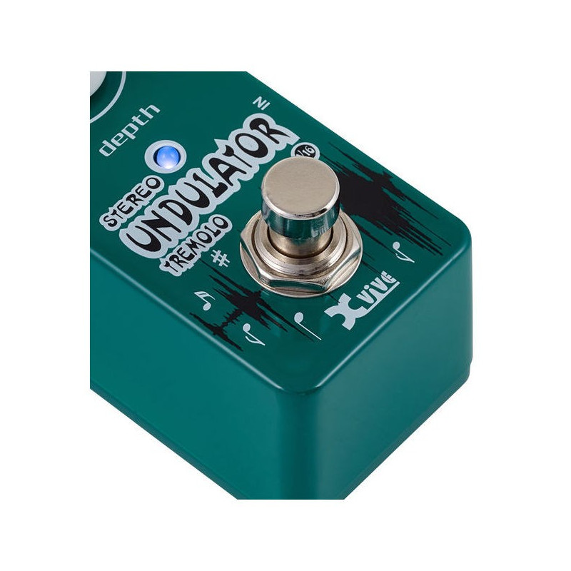 XVIVE V16 UNDULATOR Pedal tremolo para guitarra electrica circuito true bypass