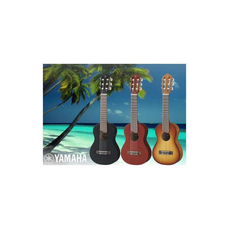YAMAHA GL1 Guitalele de 6 cuerdas afinacion de guitarra con cuerpo de Ukulele