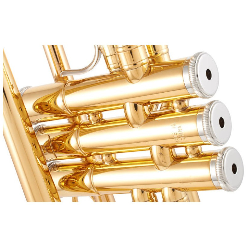 YAMAHA YTR-2330 Trompeta en Bb dorada con boquilla y estuche