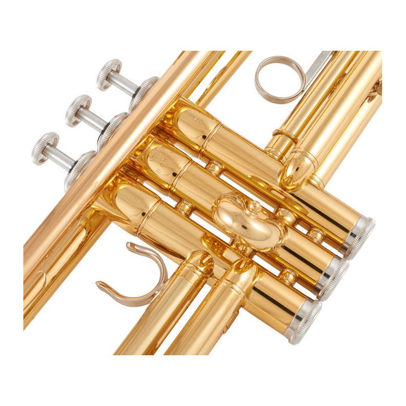 YAMAHA YTR-2330 Trompeta en Bb dorada con boquilla y estuche
