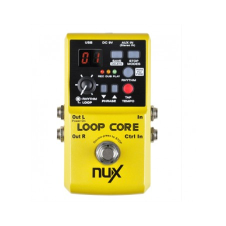 NUX LOOP CORE Pedal grabador de loops con USB