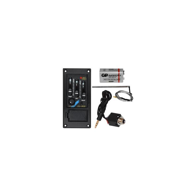 BELCAT EQ505R Microfono Activo con ecualizador para guitarra acustica