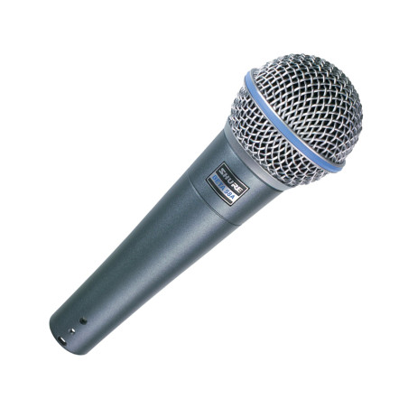 SHURE BETA 58A Microfono vocal Unidireccional cardioide profesional con estuche y piaña