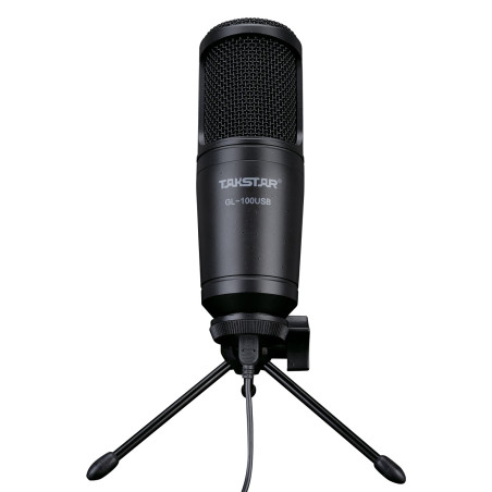 TAKSTAR GL-100USB Microfono USB de estudio profesional con accesorios