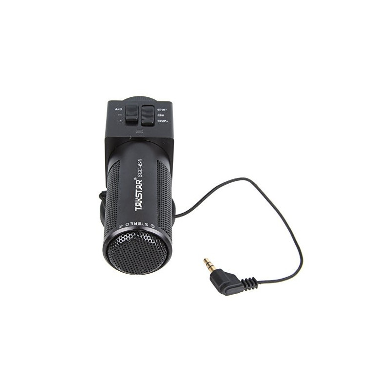 TAKSTAR SGC-698 Microfono profesional condensador camaras video y fotografia