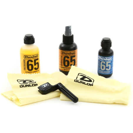 JIM DUNLOP 6504 Kit mantenimiento para guitarra y bajo