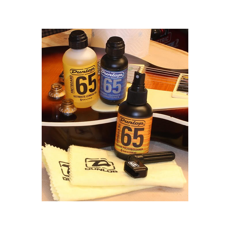 JIM DUNLOP 6504 Kit mantenimiento para guitarra y bajo