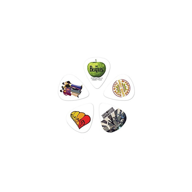 PLANET WAVES 1CWH2-10BR Set de 10 picks The beatles