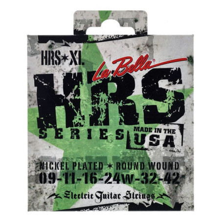 LA BELLA HRS-XL Encordado para guitarra electrica