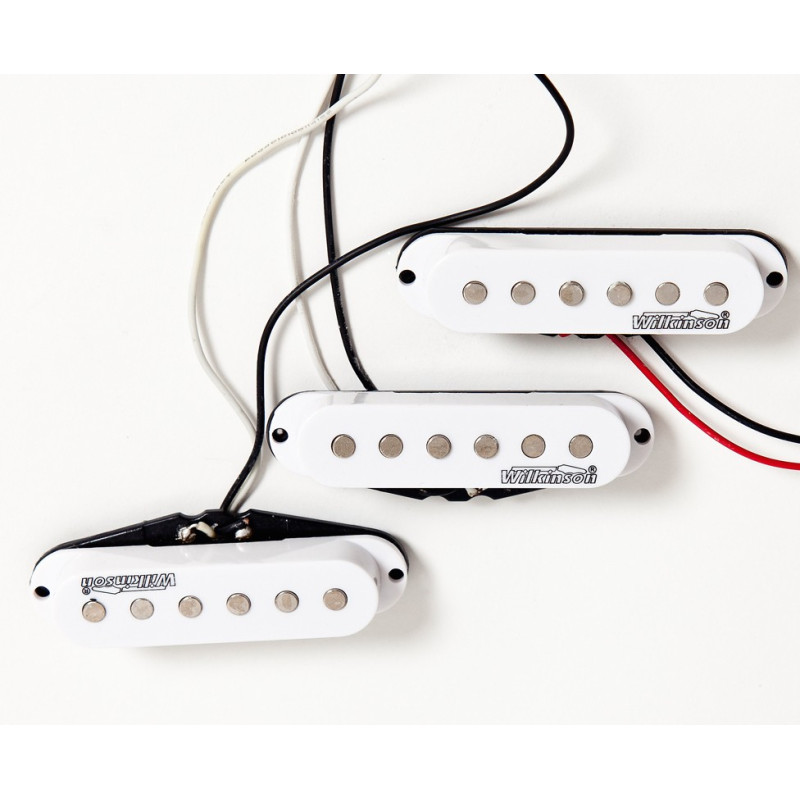 WILKINSON MWVS Set de Microfonos single vintage para guitarra