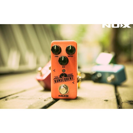 NUX KONSEQUENT Pedal delay para guitarra