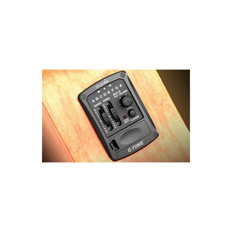 CHERUB GU3 Microfono activo con ecualizador para ukelele