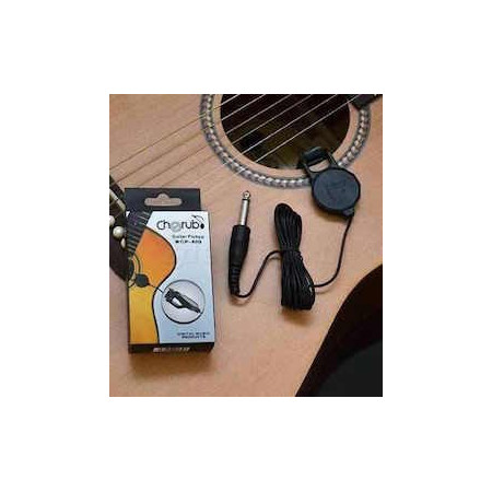 CHERUB WCP60G Micrófono de contacto para guitarra