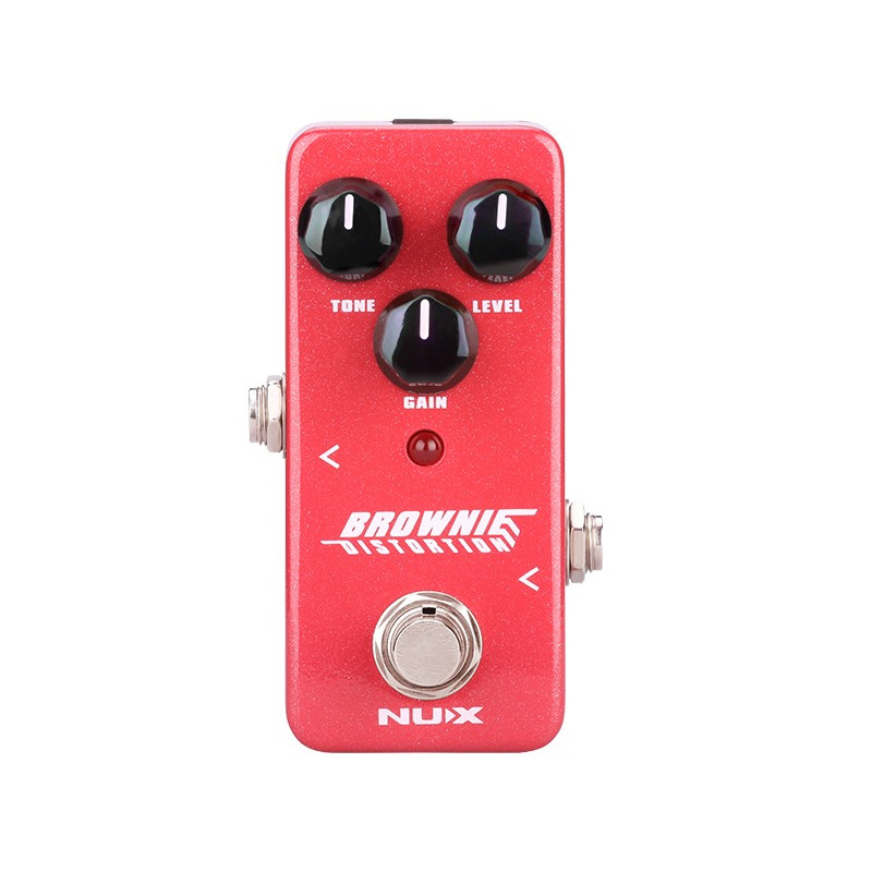 NUX NDS-2 BROWNIE DISTORTION Pedal para guitarra eléctrica