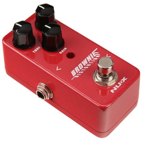NUX NDS-2 BROWNIE DISTORTION Pedal para guitarra eléctrica