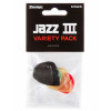 JIM DUNLOP JAZZ III PVP103 VARIETY PACK Set de picks para guitarra